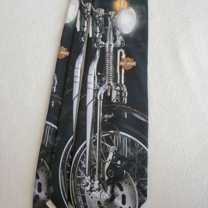 Vintage Harley-Davidson Ralph Marlin "The Leading Edge" Motorcycle Neck Tie